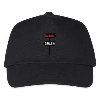 Bachata salsa signe - Casquette de baseball Enfant - noir - Devant