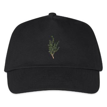 thyme - Kids’ Baseball Cap - black - Front