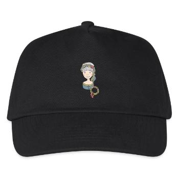 Mittelalter Magd - Kinder Basecap - Schwarz - Vorne
