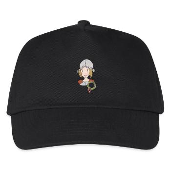 Mittelalter Reisiger - Kinder Basecap - Schwarz - Vorne