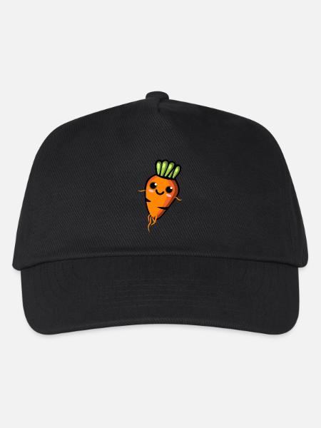 Carrot - Kinder Basecap - Schwarz