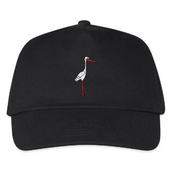 Stork - Kids’ Baseball Cap - black - Front