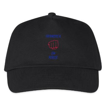 France Français Française French Frankreich - Kids’ Baseball Cap - black - Front