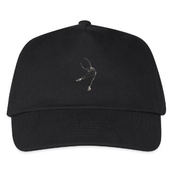 figure skating - Kids’ Baseball Cap - black - Front