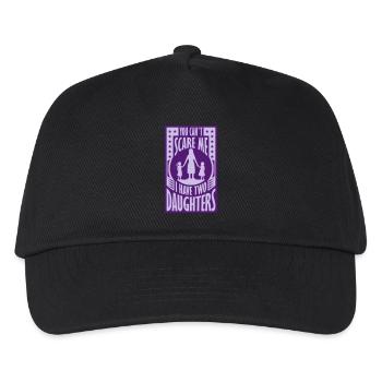 J’ai deux filles - Casquette de baseball Enfant - noir - Devant