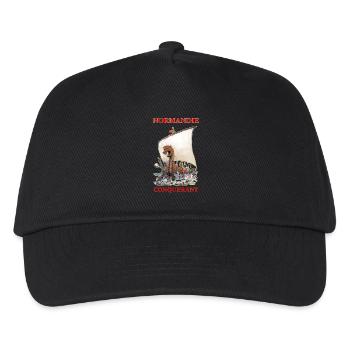 NORMANDY CONQUERANT creation Louis RUNEMBERG © - Kids’ Baseball Cap - black - Front