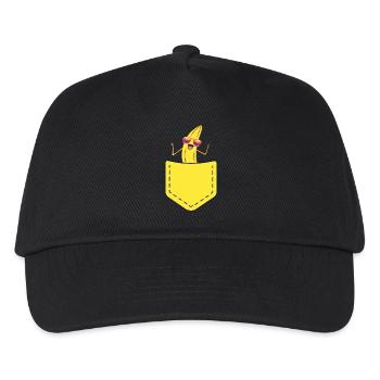Banane fraîche - Casquette de baseball Enfant - noir - Devant