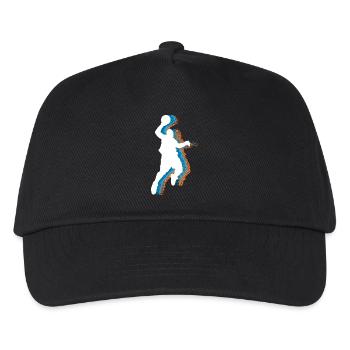 Basketball basketball players - Kids’ Baseball Cap - black - Front