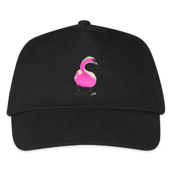 Swan - Kids’ Baseball Cap - black - Front