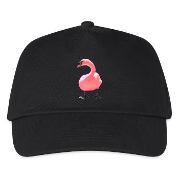 Swan - Kids’ Baseball Cap - black - Front