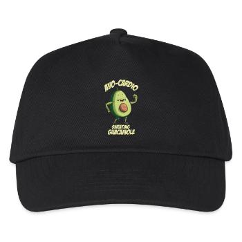 Transpiration Guacamole Avocat - Casquette de baseball Enfant - noir - Devant