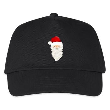 Magique Saint-Nicolas Père Noël Père Noël - Casquette de baseball Enfant - noir - Devant