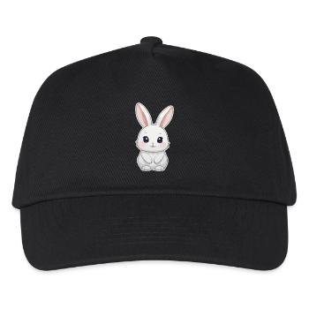 Bunny, Rabbit, Easter Bunny - Kids’ Baseball Cap - black - Front