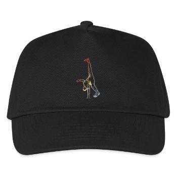B-Boy Vintage Look - Kids’ Baseball Cap - black - Front