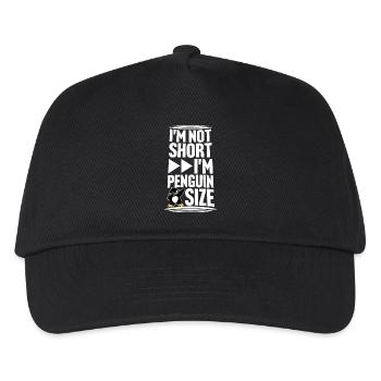 Je ne suis pas court, je suis pingouin taille dabbing dab dance - Casquette de baseball Enfant - noir - Devant