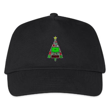 Développeur de scripts de débogage de code Computer Geek - Casquette de baseball Enfant - noir - Devant