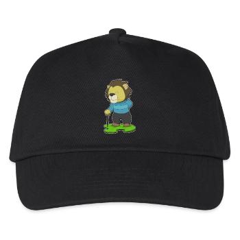Leo Pensioner Walking Stick - Kids’ Baseball Cap - black - Front