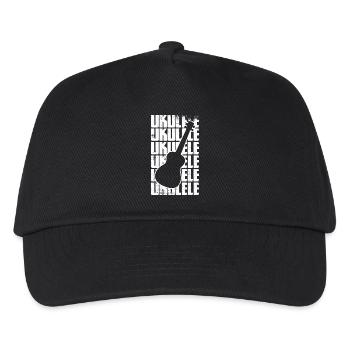 Funny Ukulele - Kids’ Baseball Cap - black - Front