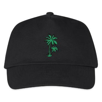 Palm tree - Kids’ Baseball Cap - black - Front
