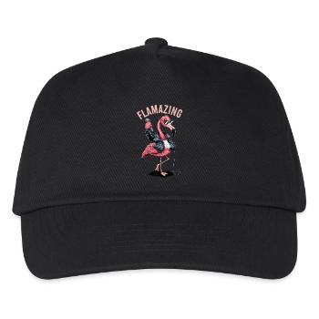 Flamazing - Kinder Basecap - Schwarz - Vorne
