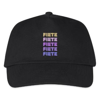 Fiete Fiete - Kids’ Baseball Cap - black - Front