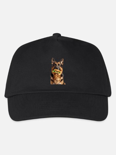 Deutscher Schäferhund - Kinder Basecap - Schwarz
