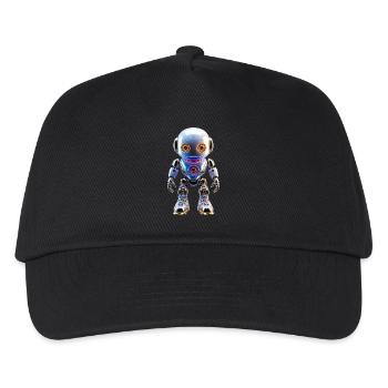 Robots for the individual LooK - Kids’ Baseball Cap - black - Front