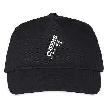 My Babe - Kinder Basecap - Schwarz - Vorne