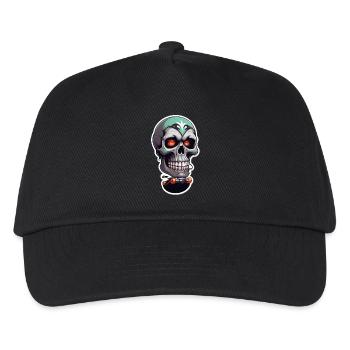 Skull Skater - Kids’ Baseball Cap - black - Front