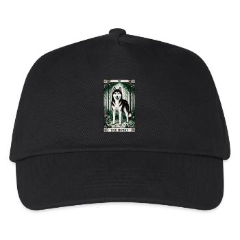 Der Husky - Kinder Basecap - Schwarz - Vorne