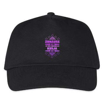 Freundin Kesja - Kinder Basecap - Schwarz - Vorne