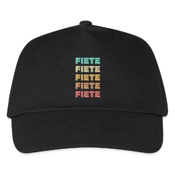 Fiete Fiete - Kids’ Baseball Cap - black - Front