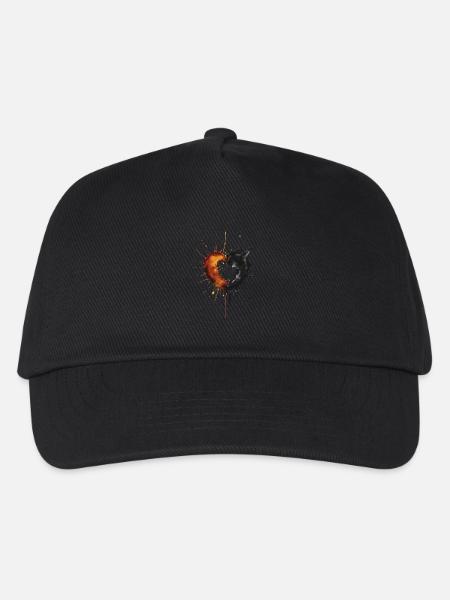 Splash inc. Heart 4 - Kids’ Baseball Cap - black