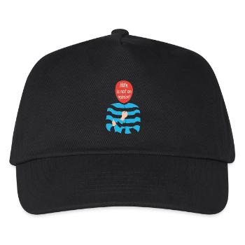 Hate is not an opinion - Kids’ Baseball Cap - black - Front