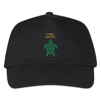 Tortue pour refroidisseur - Casquette de baseball Enfant - noir - Devant