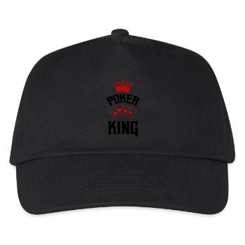 Roi du poker - Casquette de baseball Enfant - noir - Devant