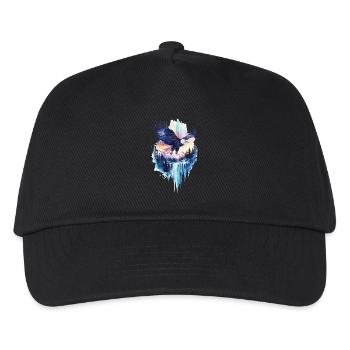 Adler - Kinder Basecap - Schwarz - Vorne