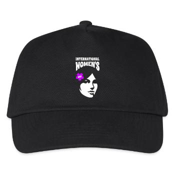 Journée internationale de la femme - Cadeau - Casquette de baseball Enfant - noir - Devant