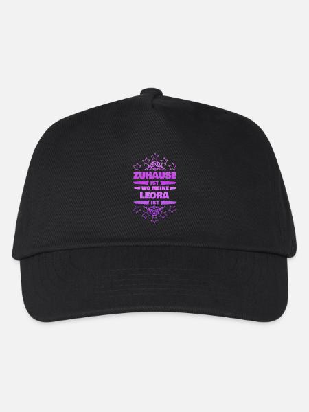 Petite amie Leora - Casquette de baseball Enfant - noir