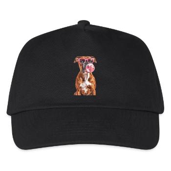 Boxer - Kinder Basecap - Schwarz - Vorne