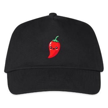 Happy Hot Pepper - Kids’ Baseball Cap - black - Front