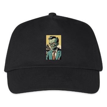 Zombie | Horreur | Effrayant | Halloween - Casquette de baseball Enfant - noir - Devant