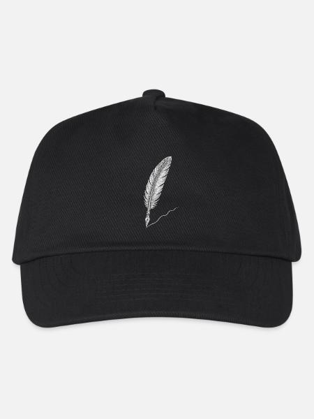 Plume - Casquette de baseball Enfant - noir