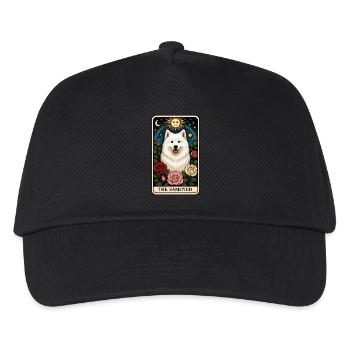 Samojede - Kinder Basecap - Schwarz - Vorne