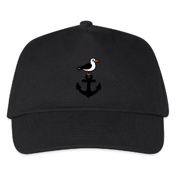 Anker Möwe Hafen - Kids’ Baseball Cap - black - Front
