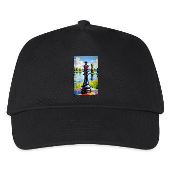 Chess | Chess piece | Chess player - Kids’ Baseball Cap - black - Front