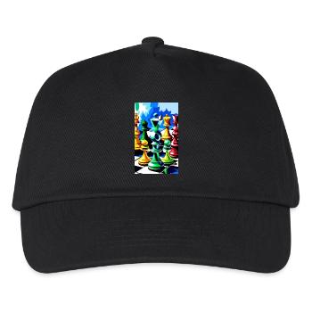 Chess | Chess piece | Chess player - Kids’ Baseball Cap - black - Front
