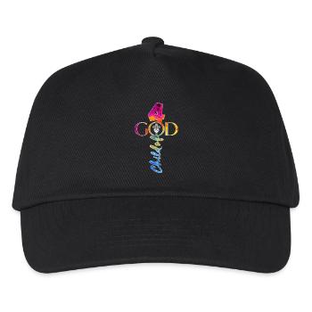 CHURCH CHRISTIANS 4 YEARS JESUS 4TH BIRTHDAY - Kids’ Baseball Cap - black - Front