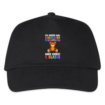 Daycare Leavers First Grade School Enrollment Schoolchild - Kids’ Baseball Cap - black - Front