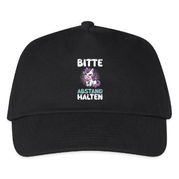 Majorque S’IL VOUS PLAÎT GARDEZ VOS DISTANCES Anti Flirt Funny - Casquette de baseball Enfant - noir - Devant